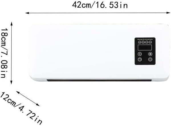 Mini Aire Acondicionado de Pared