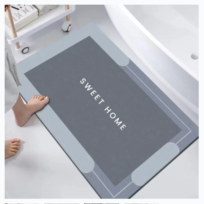 Set de 2 Alfombras Antideslizantes para Baños y Cocinas