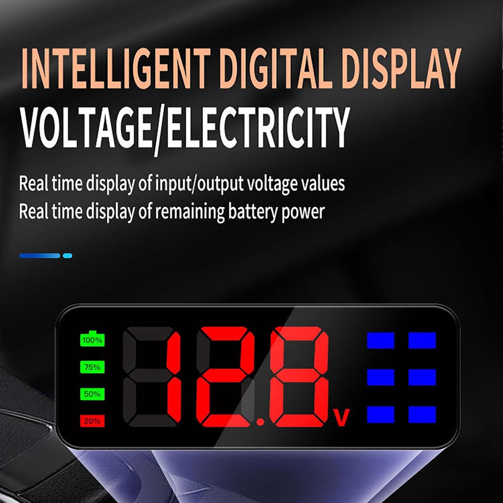 Inversor para Carro con Puertos USB y Tomacorrientes