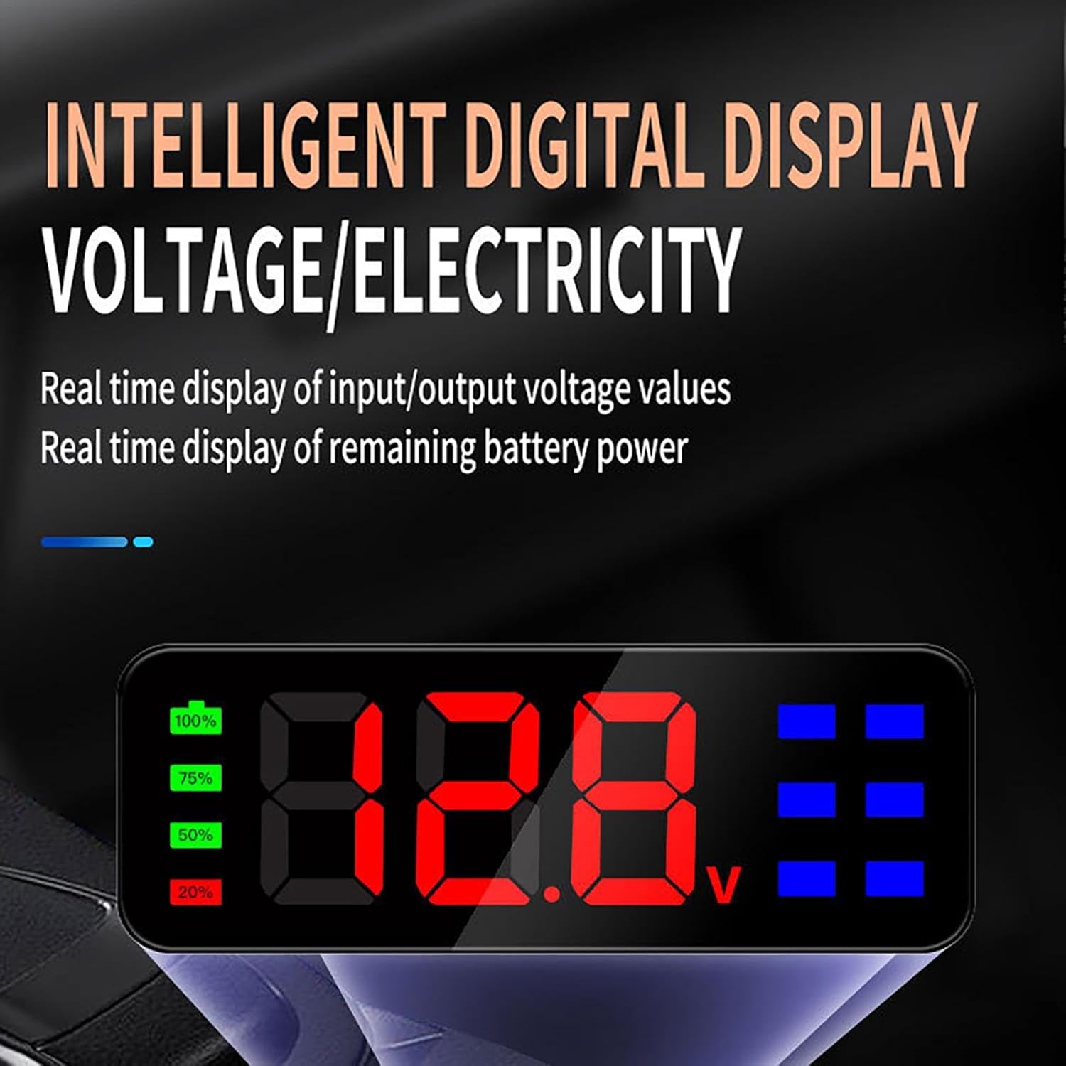Inversor para Carro con Puertos USB y Tomacorrientes