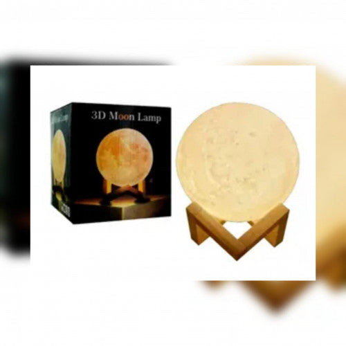 Moon Lamp – Lámpara de Noche Impresa en 3D